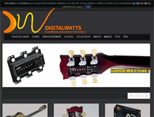 Tablet Screenshot of digitalwatts.com